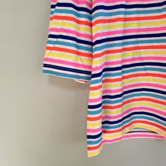 Lilly Pulitzer Waverly Multi-Island Stripe Top 3/4 Sleeve, size M - Picture 4 of 7